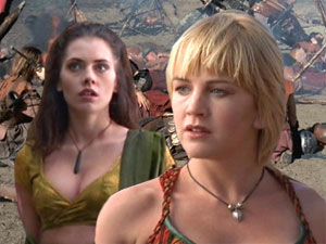 Gabrielle and Eve shocked
